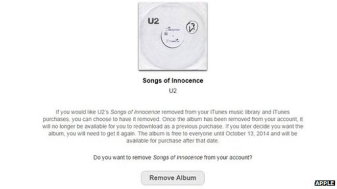 Apple U2 средство для удаления