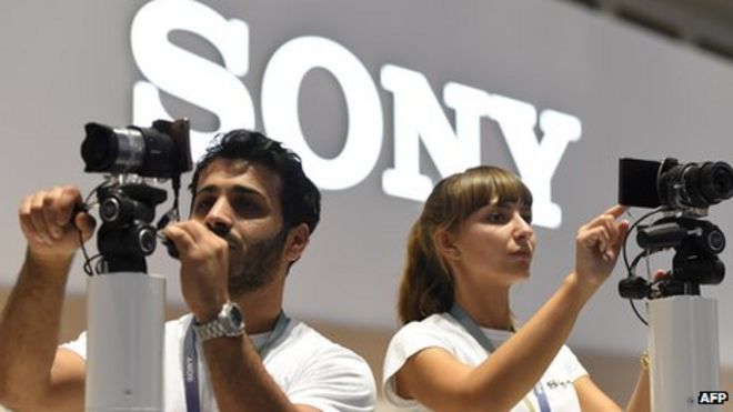 Камеры Sony на дисплее