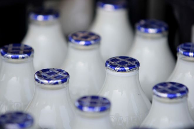 Бутылки молока, универсальные
