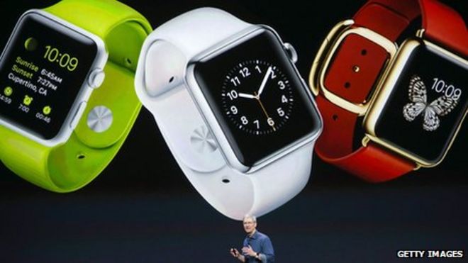 Запуск Apple Watch Тимом Куком