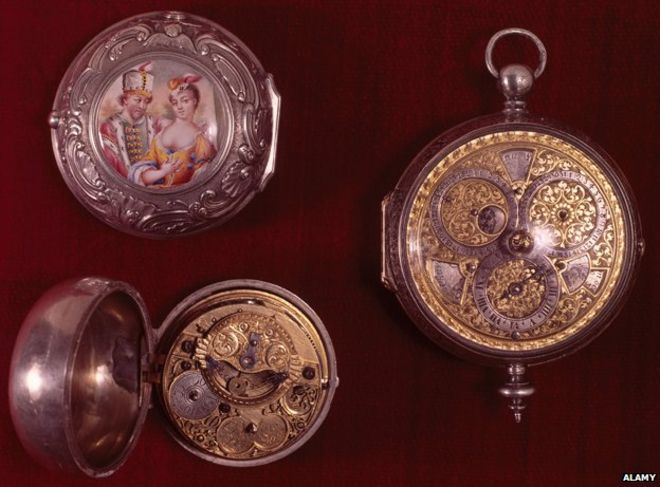 Карманные часы, разработанные Томасом Томпионом