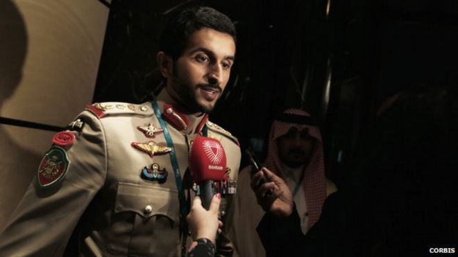 Принц Бахрейна шейх Насер бин Хамад аль-Халифа
