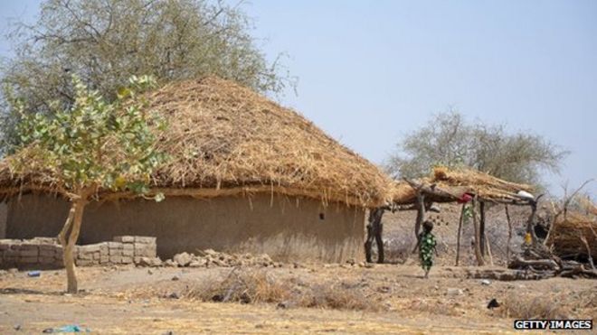 Деревня в Нигерии
