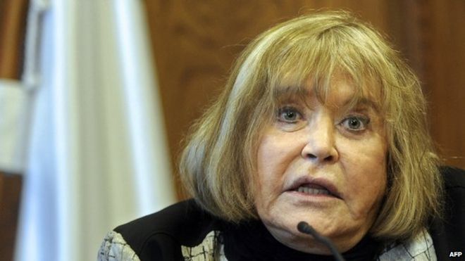 Федеральный судья Аргентины Мария Сервини де Кубрия май 2014