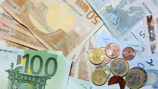 Монеты и банкноты евро