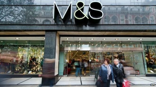 M & S store