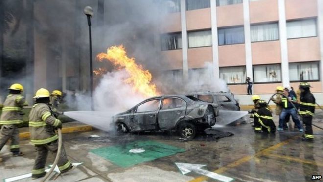 Атака против государственного конгресса Герреро в Чильпансинго