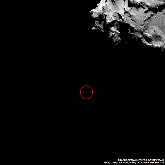 Philae направляется к комете