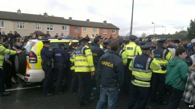 Полиция была вызвана на место происшествия в Джобстауне, Дублин