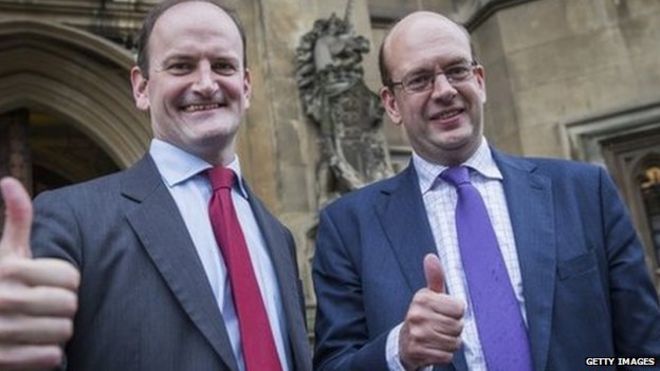 Дуглас Карсвелл и Марк Реклесс - первые два члена UKIP