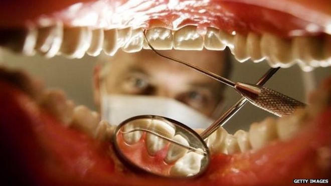Стоматолог и зубы