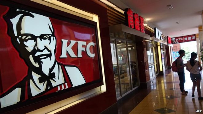 Ресторан KFC в Шанхае