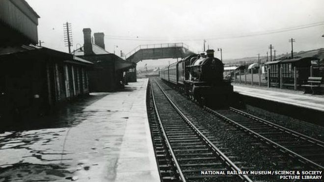 Станция Маразион в 1957 году