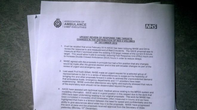 Утекший документ NHS