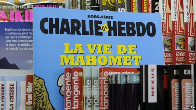 Обложка Чарли Хебдо, 2 января 13