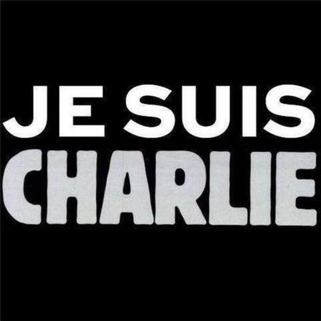 Снимок экрана сайта Чарли Хебдо, сделанный 7 января 2015 года