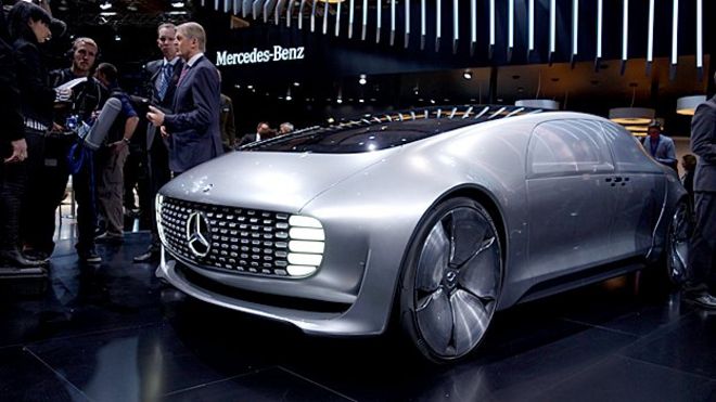 Автономный концепт-кар Mercedes, F 015