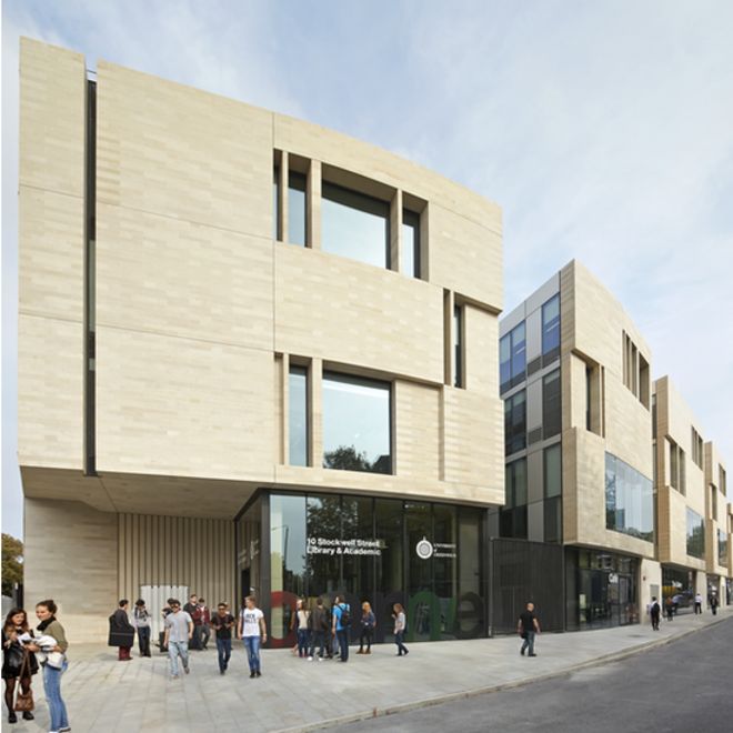Новое здание Гринвичского университета