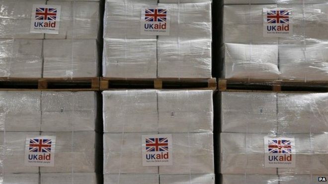 Коробки помощи Великобритании
