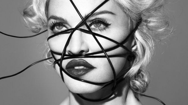 Обложка альбома Мадонны Сердце мятежника