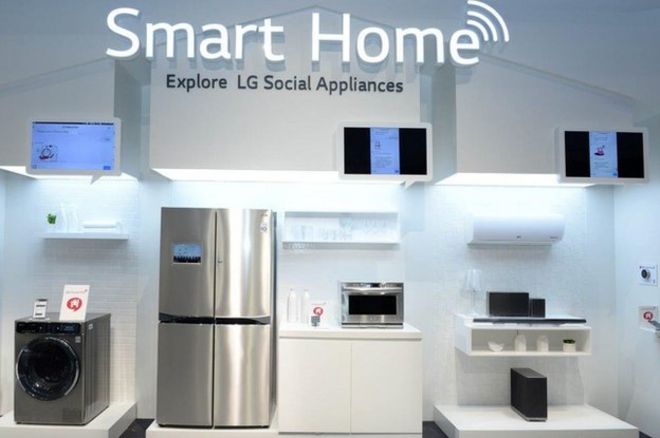 Продукты LG Smart Home на выставке