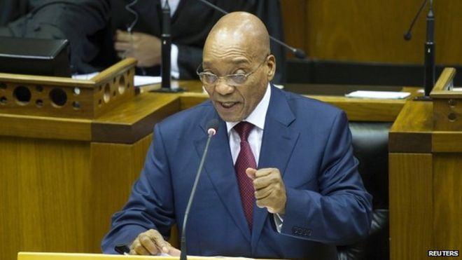 President Zuma gives his State of the Nation speech