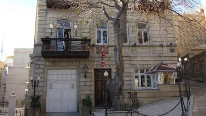 Посольство Швейцарии в Баку. Изображение взято с сайта посольства