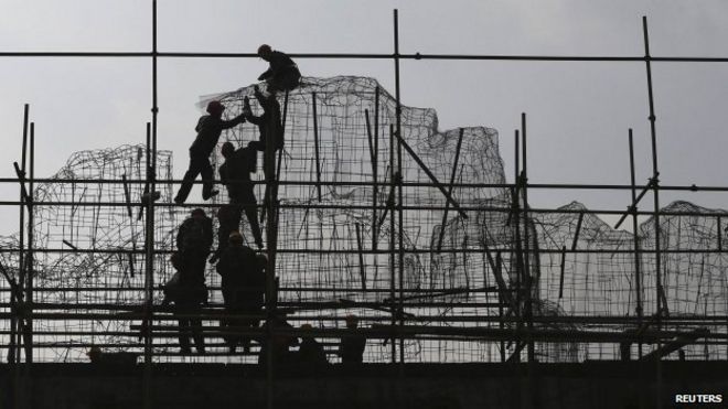 Строительные работы в провинции Юньнань 2.02.2014