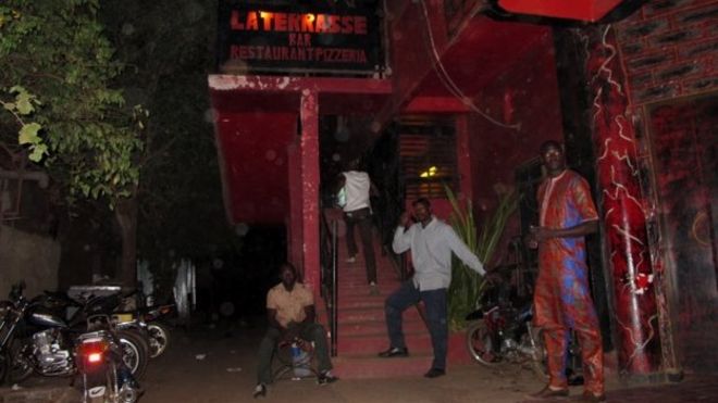 La Terrasse ночной клуб в Бамако, Мали