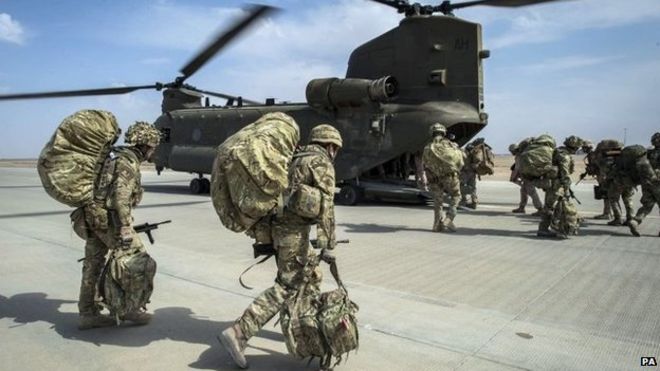 Вывод британских войск из Афганистана в 2014 году