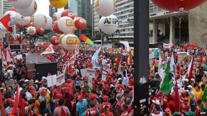 Прорусский марш в Сан-Паулу
