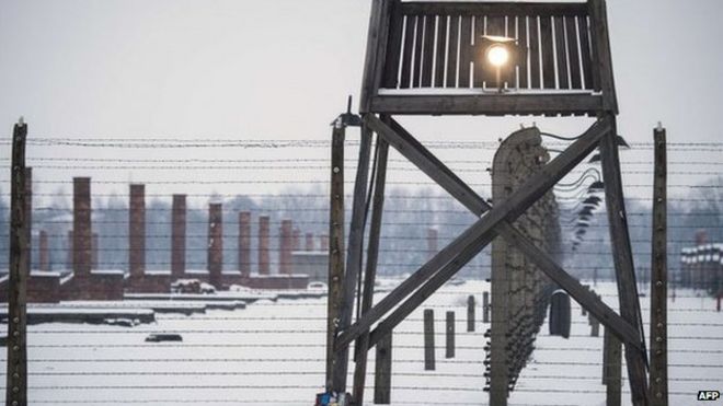 Сторожевая башня в Освенциме