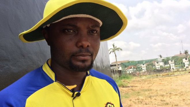 Endurance Ofem, бывший капитан по крикету в Нигерии
