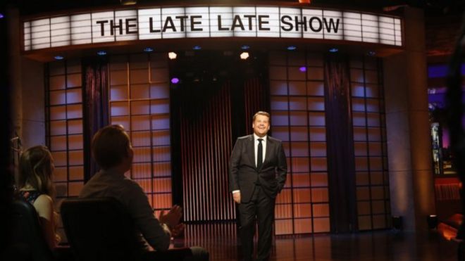 James Corden makes his debut on The Late, Late Show
