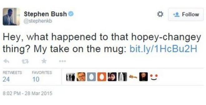 Твиттер Стивена Буша в Твиттере