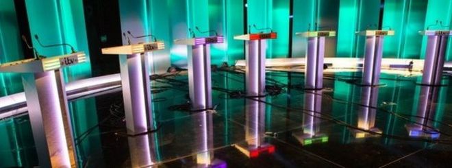 ITV Leaders Debate Studio Предварительный просмотр