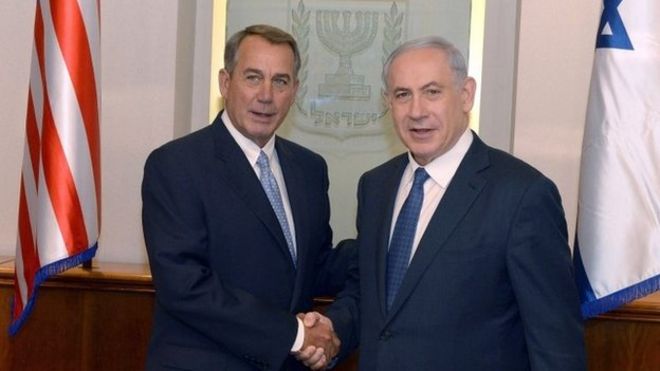 Джон Бонер и Биби Нетаньяху