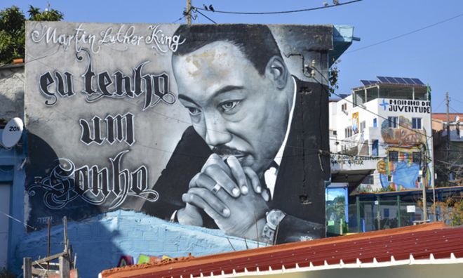 Фреска Мартина Лютера Кинга