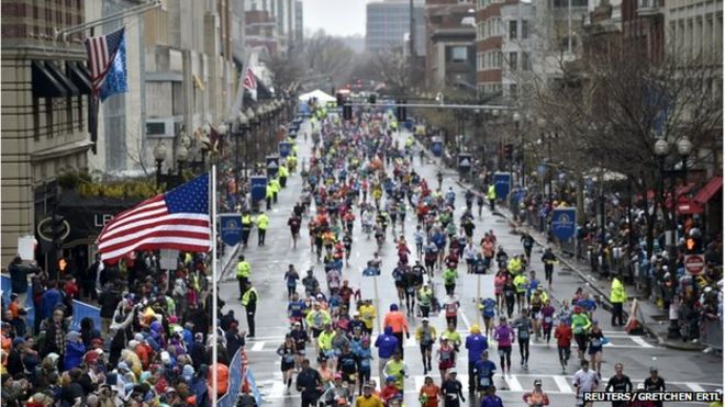 Бостонский марафон 2015