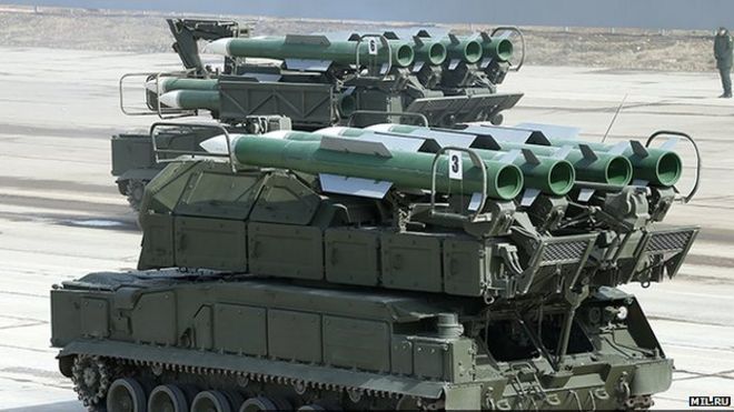 Бук ракеты (рис .: сайт Mil.ru)