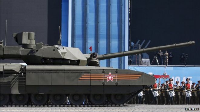 Танк Armata T-14, 7 мая, 15 мая