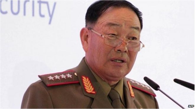 Министр обороны Северной Кореи Хён Йон Чхоль (файл изображения)