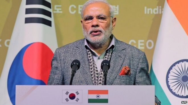 Моди говорит, что его правительство стремится улучшить бизнес-среду в Индии