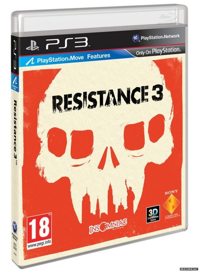 Resistance 3 box art