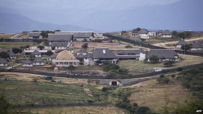 Дом президента Джейкоба Зумы в Нкандле, Квазулу-Натал