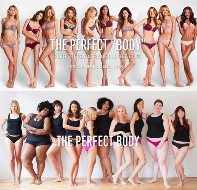 Ответ на рекламу Victoria's Secret Perfect Body