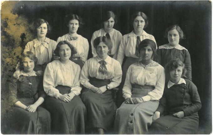 Students at the University College of Wales