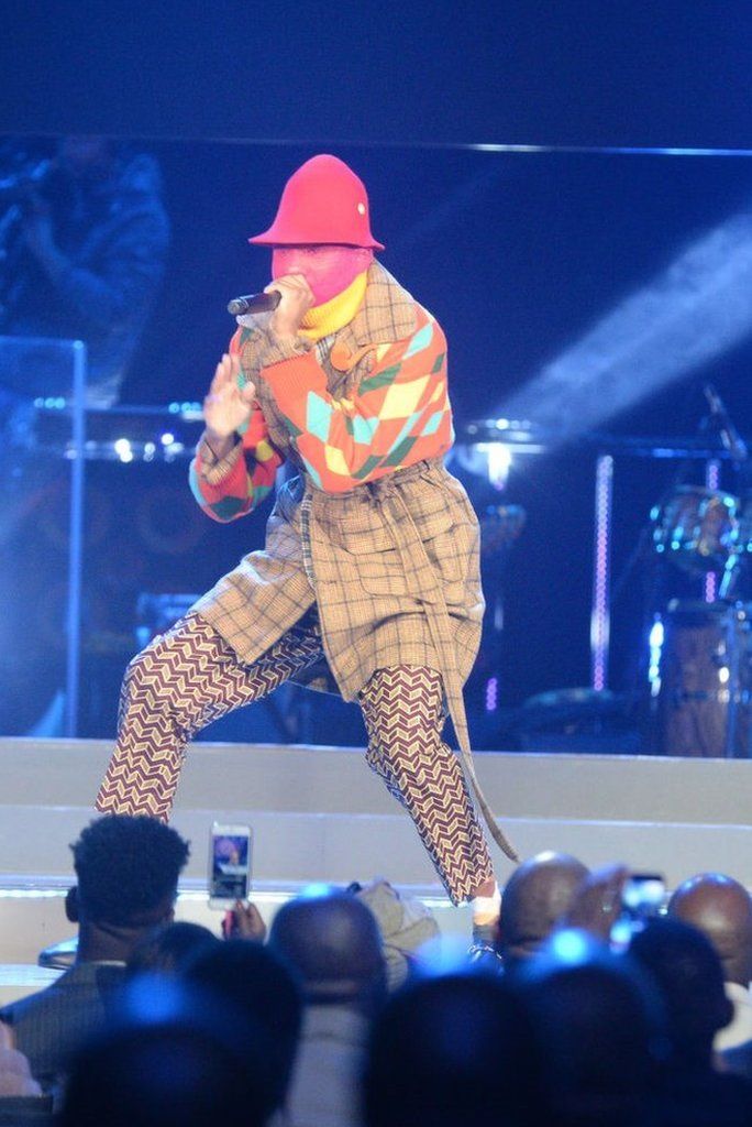 Rapper Riky Rick during the 24th annual South African Music Awards (SAMA 24) ceremony at Sun City on June 02, 2018 in Rustenburg, South Africa