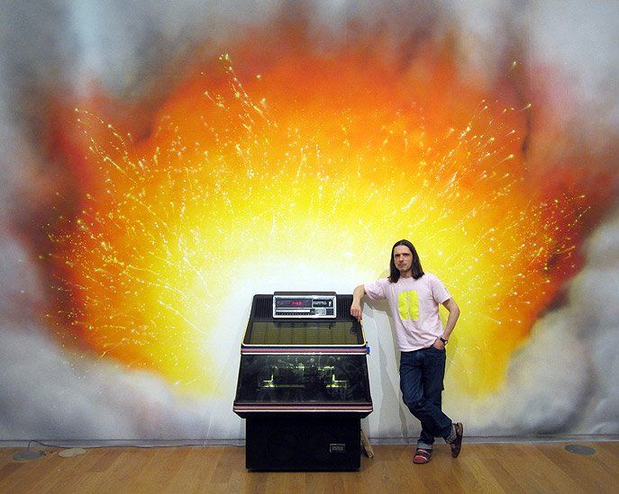 Jeremy Deller Art And Industry Bbc News, Grand Effects Cardiff Fire Pit
