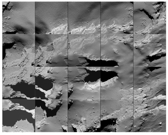 Estas Son Las últimas Fotos Que Envió La Sonda Rosetta Antes De Ser